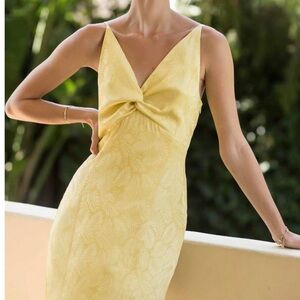 Elegant Yellow Dress